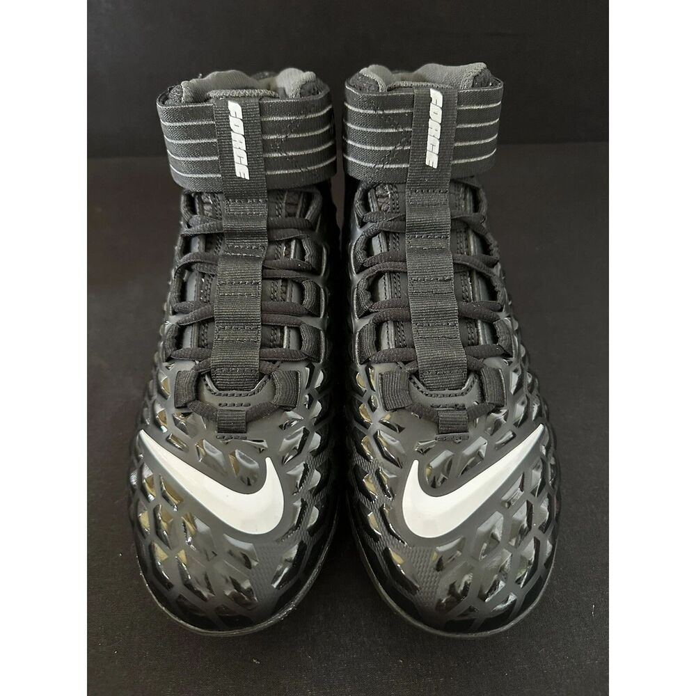 Nike Force Savage Pro 2 White Black Football Cleats Men Size 12.5 AH4000-100
